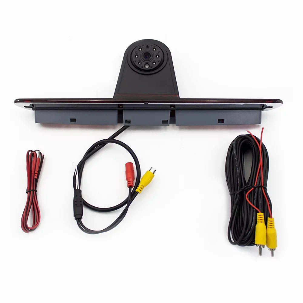 7in Brake Light Backup Camera for Mercedes-Benz Sizeprinter/ Crafter Vans LED Light Parking (with Monitor)