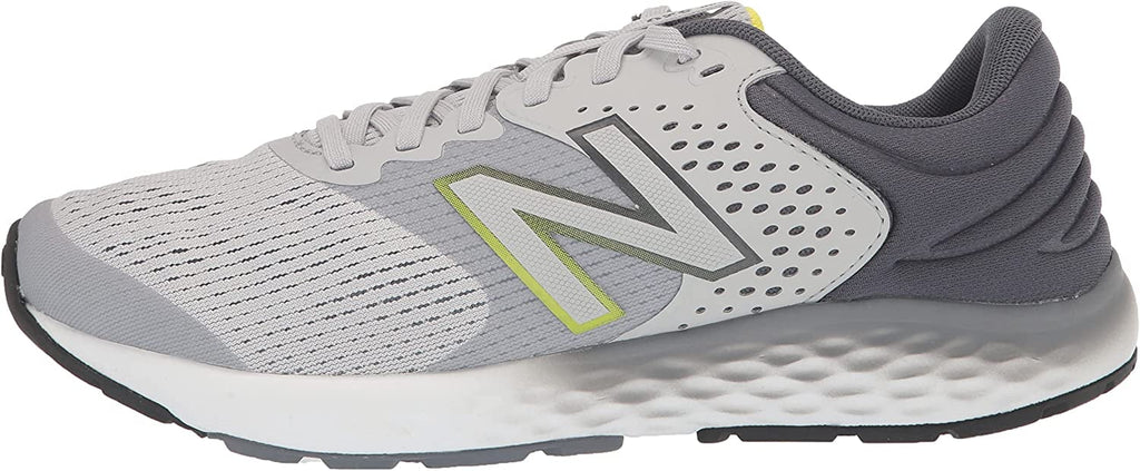 New Balance Men's 520 V7 Running Sizehoe, Gray/Gray/Hilite, 12