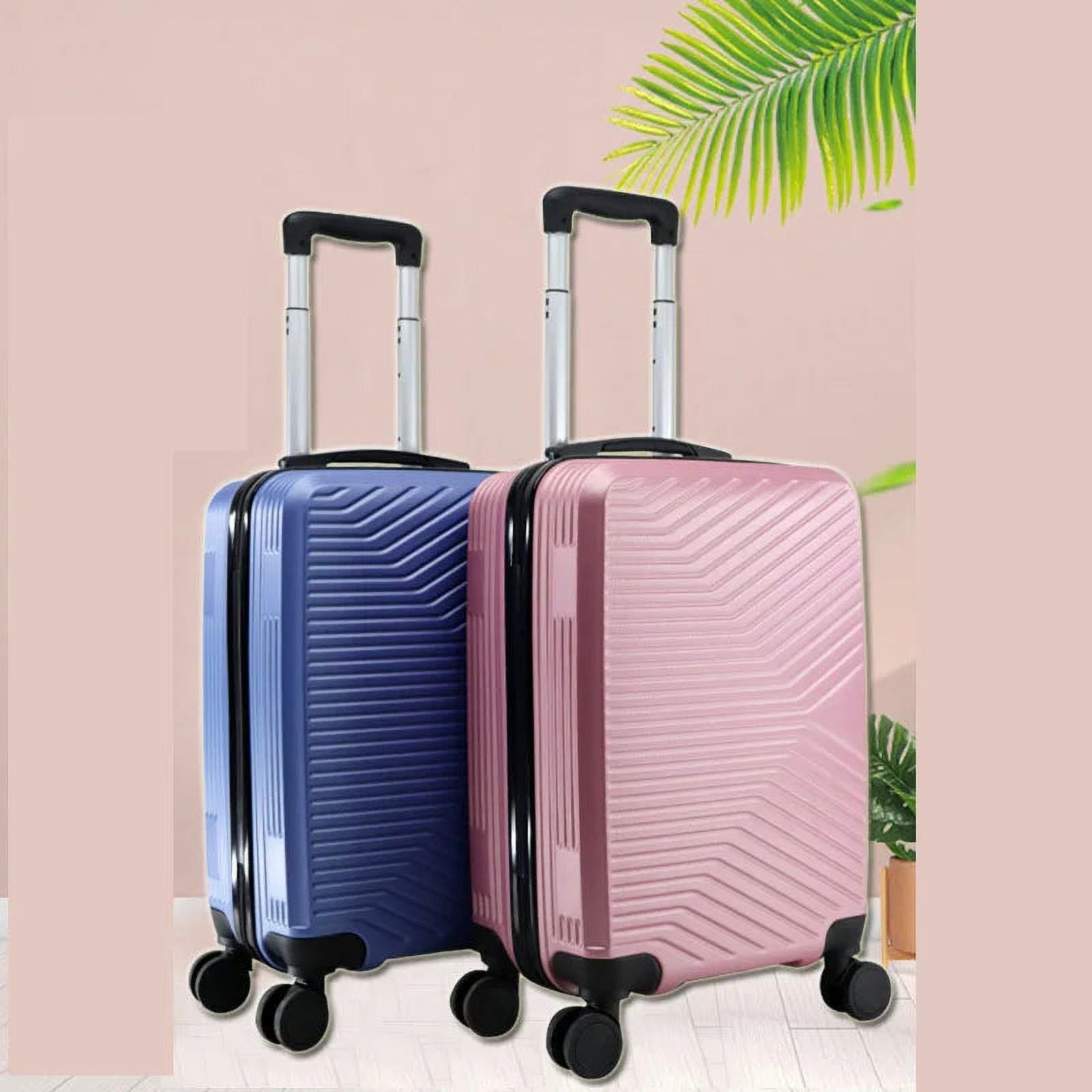 20" 24 Inch Carry-on Travel Sizeuitcase With Cabin Wheels Trolley Rolling Zipper Luggage Bag Boarding Case Valise Free Sizehipping