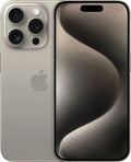 Restored Apple iPhone 15 Pro Max 1TB Unlocked Natural Titanium MU6H3LL/A Excellent Condition