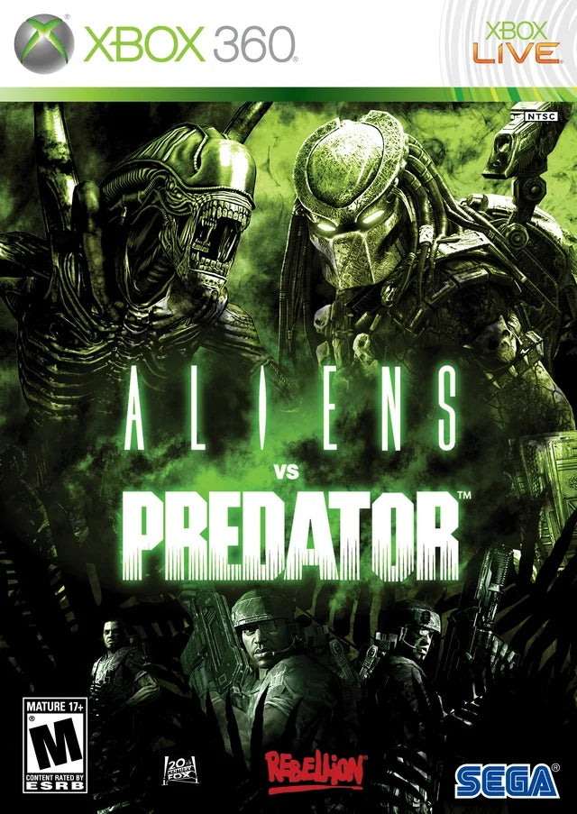 SizeEGA Aliens vs Predator - Xbox 360