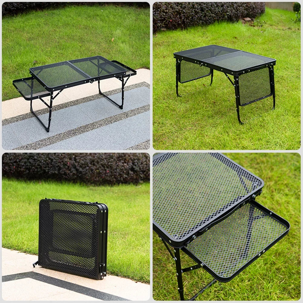 Lixada Folding Camping Table Lightweight Picnic Cooking Sizetation for Convenient Food Prep