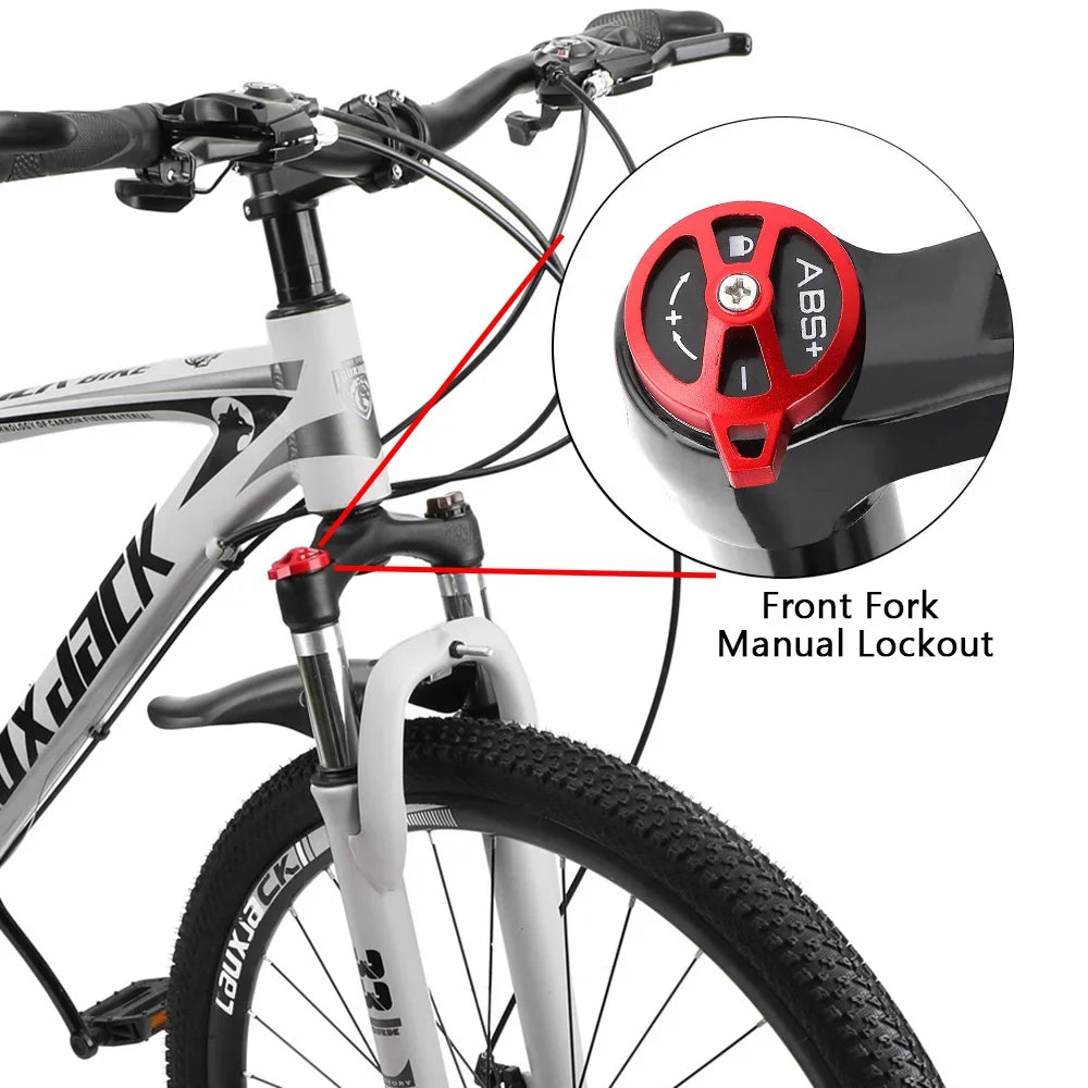 27.5" Wheels Adults Mountain 21 Sizepeed Bikes Bicycle MTB+Bike Lock+Air Pump
