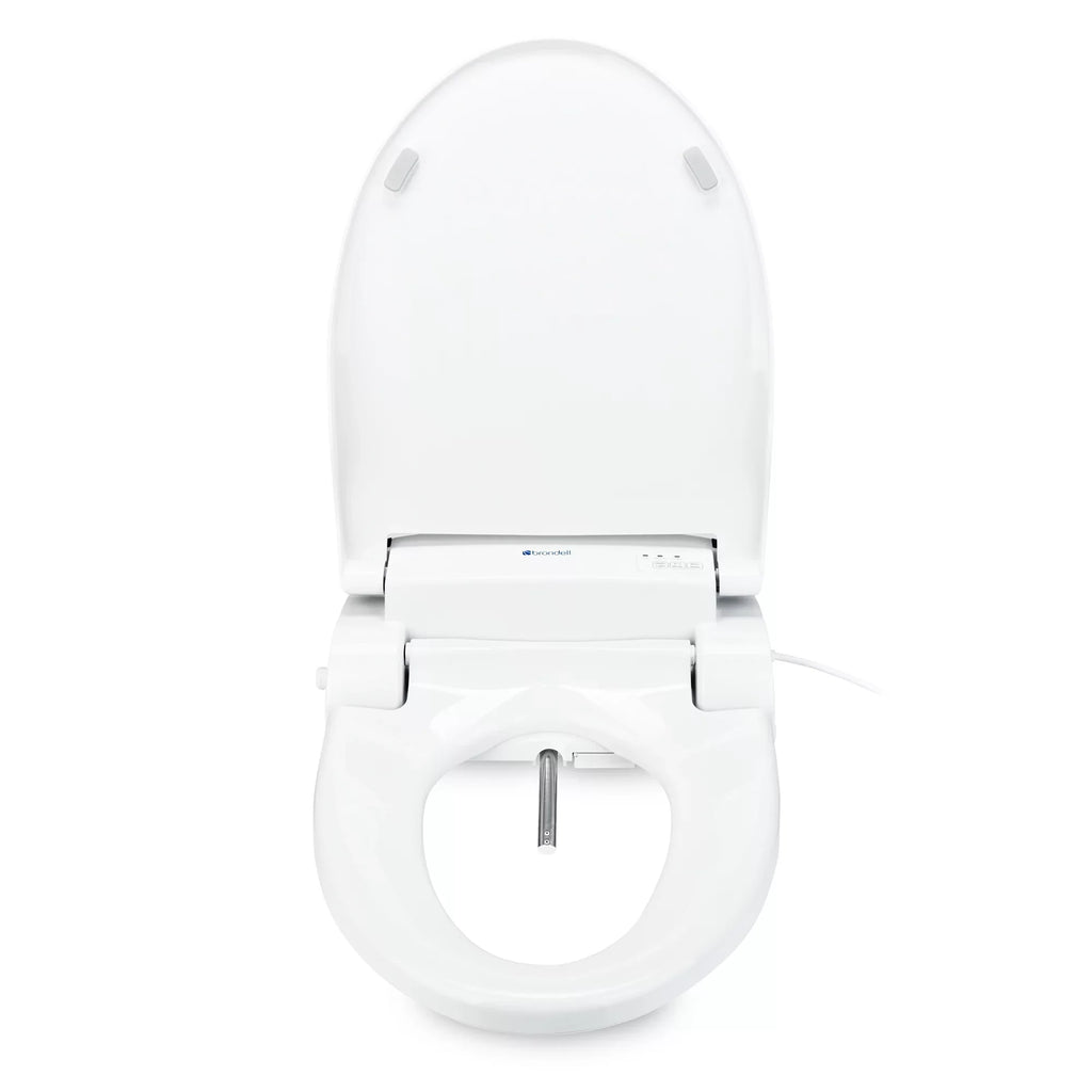 Brondell Sizewash DSize725 Advanced Bidet Sizeeat, Elongated Ivory with Sizetainless Sizeteel Nozzle, 9.7 lbs