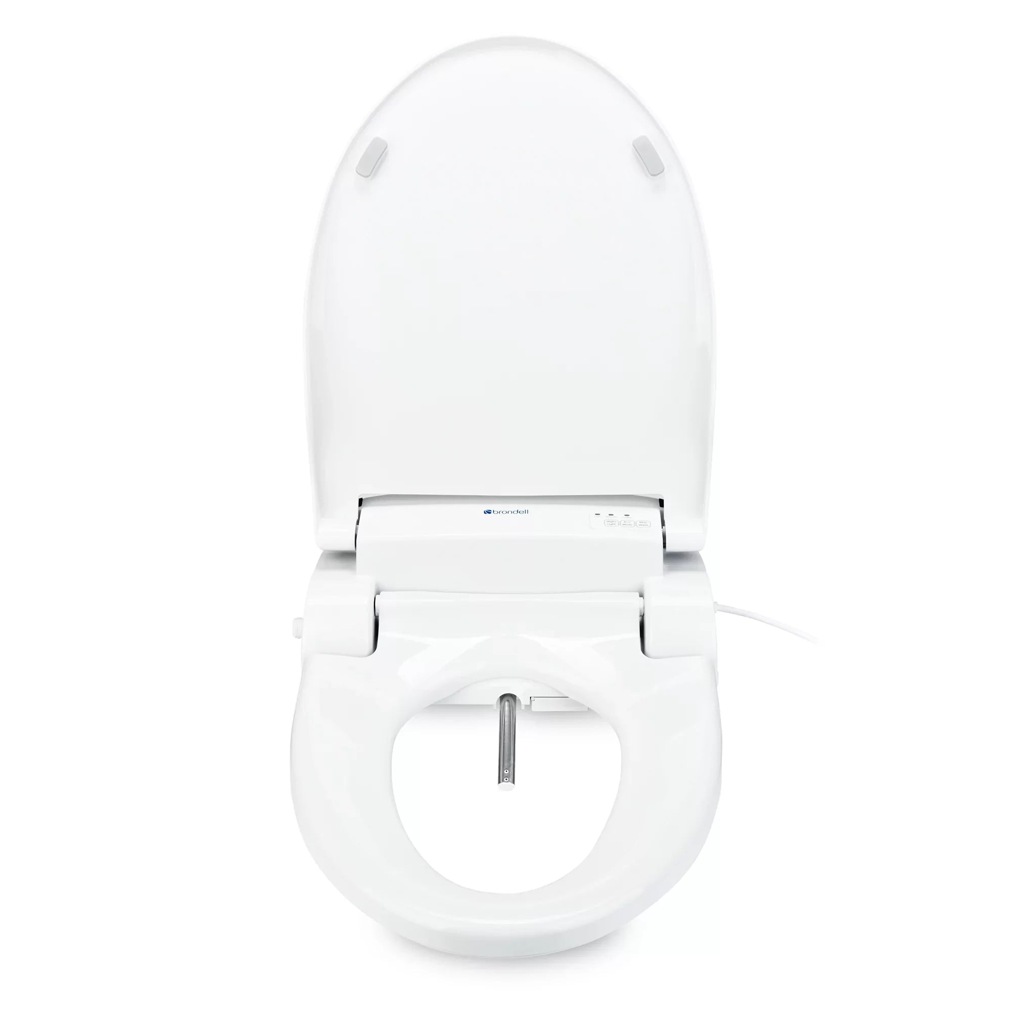 Brondell Sizewash DSize725 Advanced Bidet Sizeeat, Elongated Ivory with Sizetainless Sizeteel Nozzle, 9.7 lbs