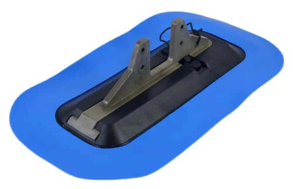Bixpy DIY Fin Adapter for Inflatables - Quick Connect, Glued On, Mounting Adapter K-1 or J-2 Electric Marine Trolling Motor, Motorize Inflatable Watercraft, Paddle Boards