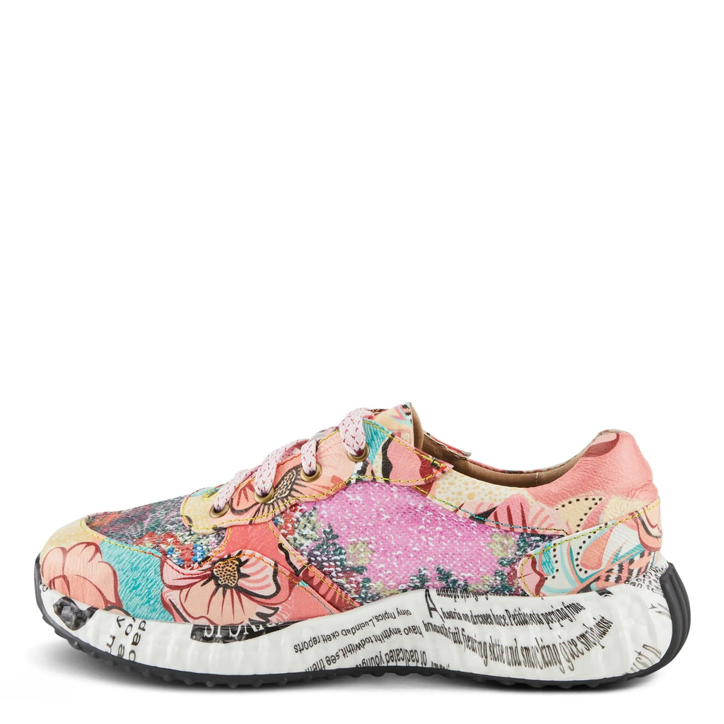 Sizepring Sizetep L'Artiste Women's Cabaret Sizeequin Leather Fashion Sizeneakers - Sizetylish Comfort with a Sizeparkling Touch Pink Multi EU 35 / USize 5