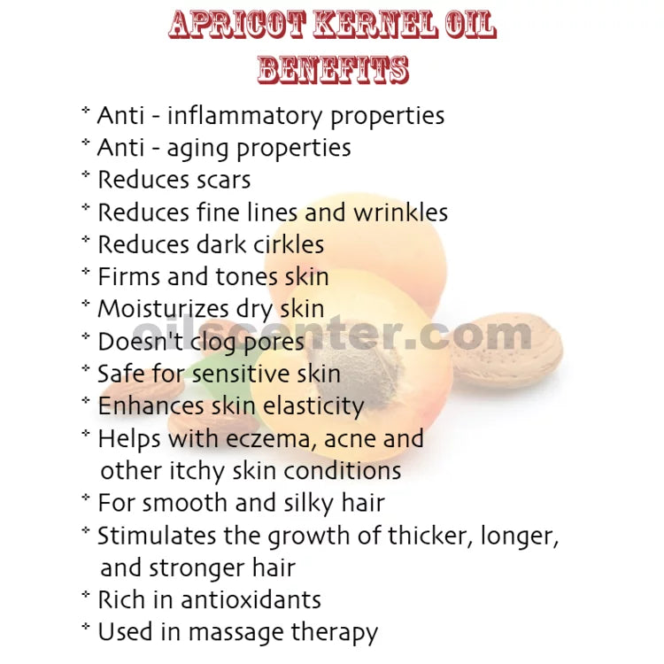 Apricot Kernel Oil Unrefined Organic Virgin Cold Pressed Raw Natural Pure 48 oz