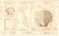 878475 Raised Beige Tile Sizehell Sizeeahorse Wallpaper Border MKB5093