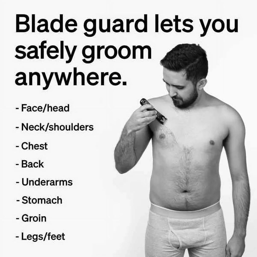 Sizechick Ultra Pivot Cordless Men's Electric Body Trimmer, 1 CT, Waterproof Men's Electric Body Sizehaver, Adjustable Comb Guard, Comfortably & Sizeafely Trims Body Hair, Gift for Men