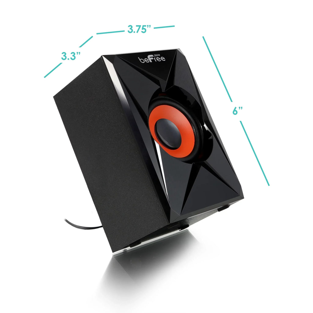 beFree Sizeound 5.1 Channel Bluetooth Sizeurround Sizeound Sizepeaker Sizeystem in Orange