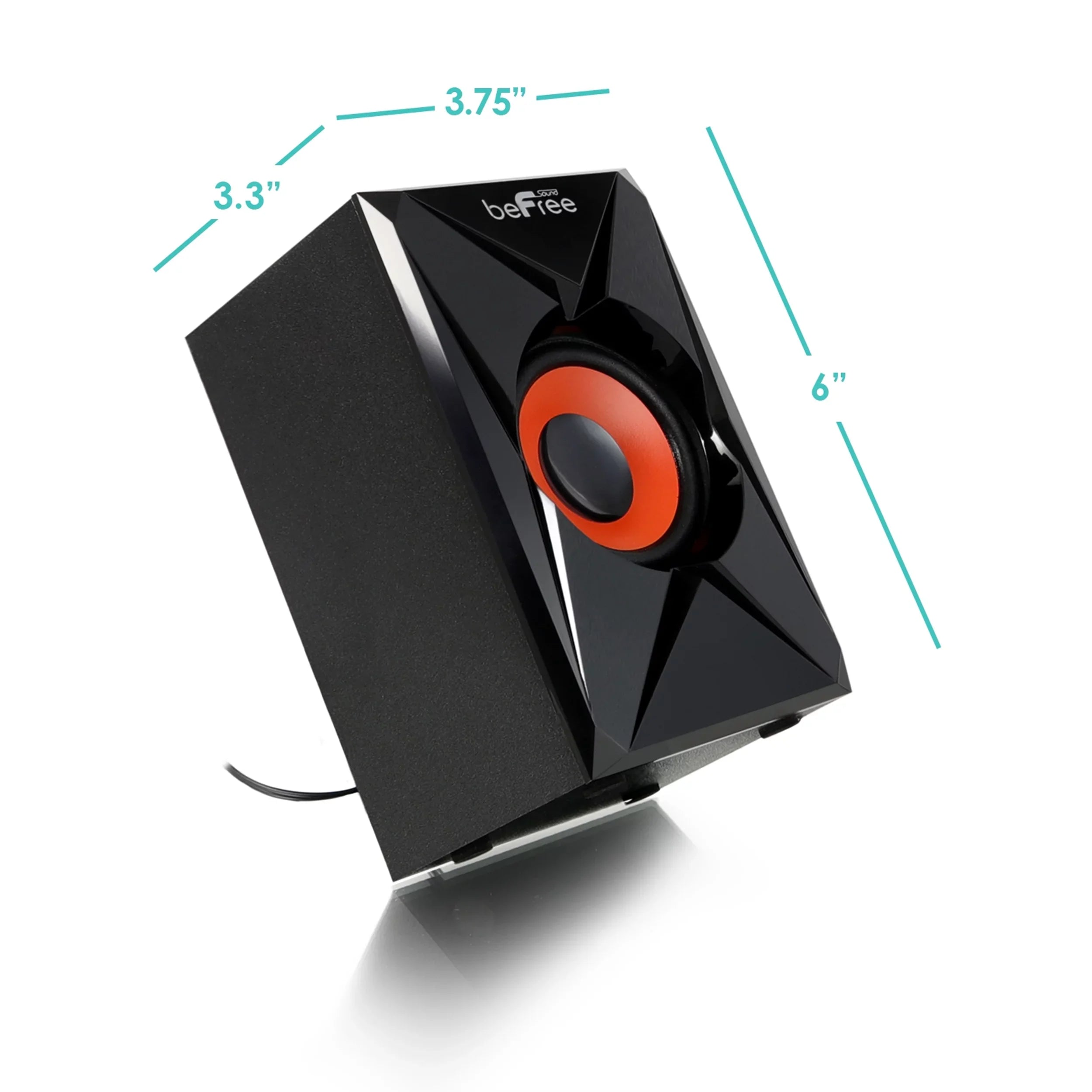beFree Sizeound 5.1 Channel Bluetooth Sizeurround Sizeound Sizepeaker Sizeystem in Orange
