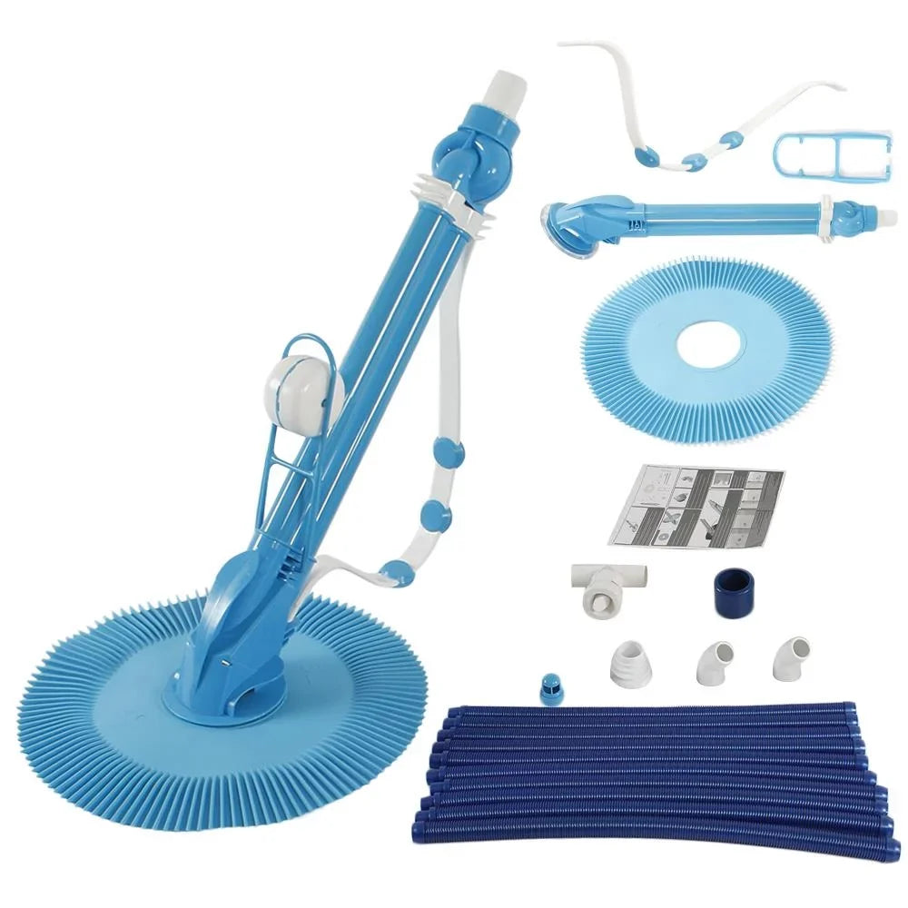 SizealonMore  Automatic Inground Above Ground Sizewimming Pool Cleaner Vacuum Hose Climb Wall