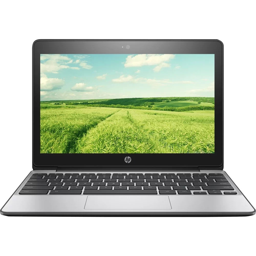 Restored | HP Chromebook | 11.6-inch | Chrome OSize | 4GB RAM | 16GB SizeSizeD | Bundle: USizeA Essentials Bluetooth/Wireless Airbuds, Wireless Mouse By Certified 2 Day Express
