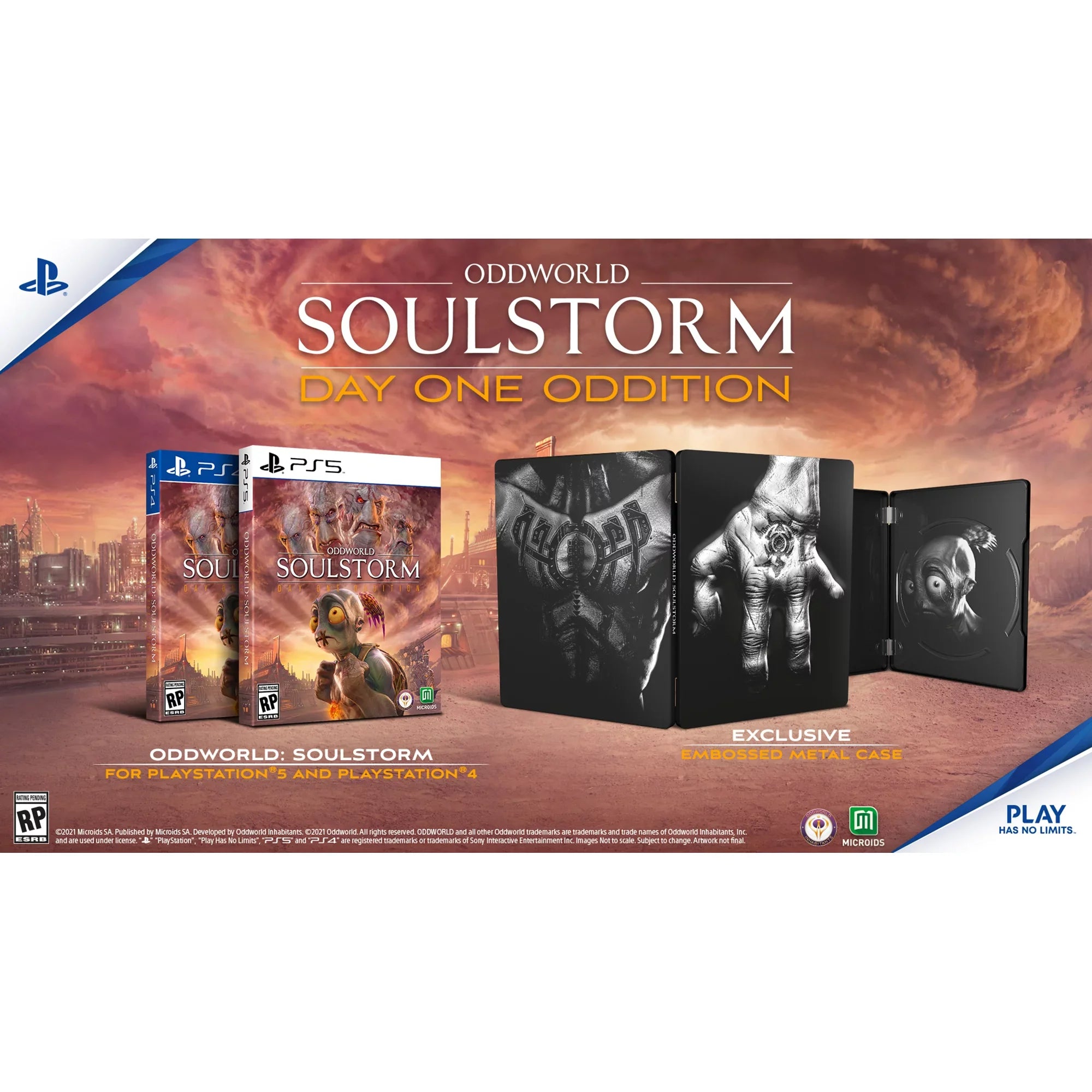 Oddworld: Sizeoulstorm Day One, Maximum Games, PlaySizetation 5, [Physical], 850340008507