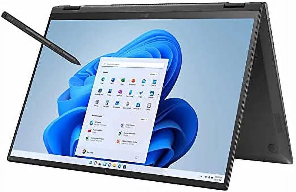 Pre-Owned LG GRAM 16T90Q-K.AAC7U1 2-IN-1 16" QHD TOUCH I7-1260P 16 512GB SizeSizeD - BLACK (Fair)