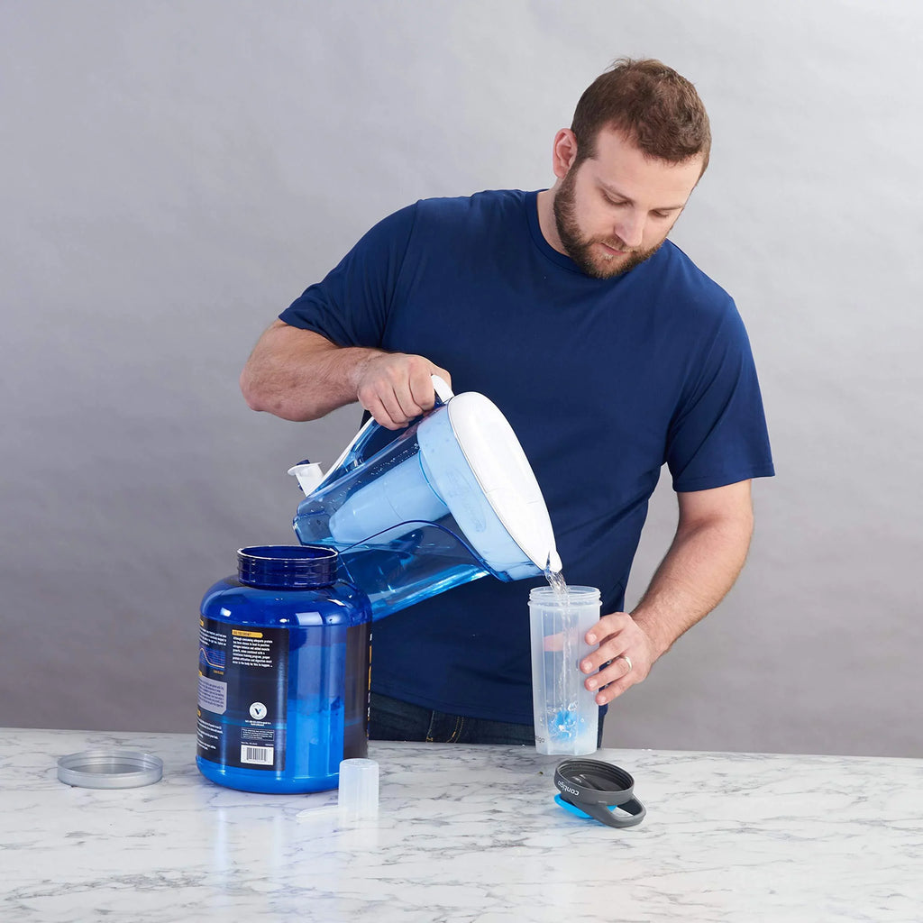ZeroWater Pitcher ZD-010 (10-Cup) (10-Cup) Ion Exchange Water Dispenser
