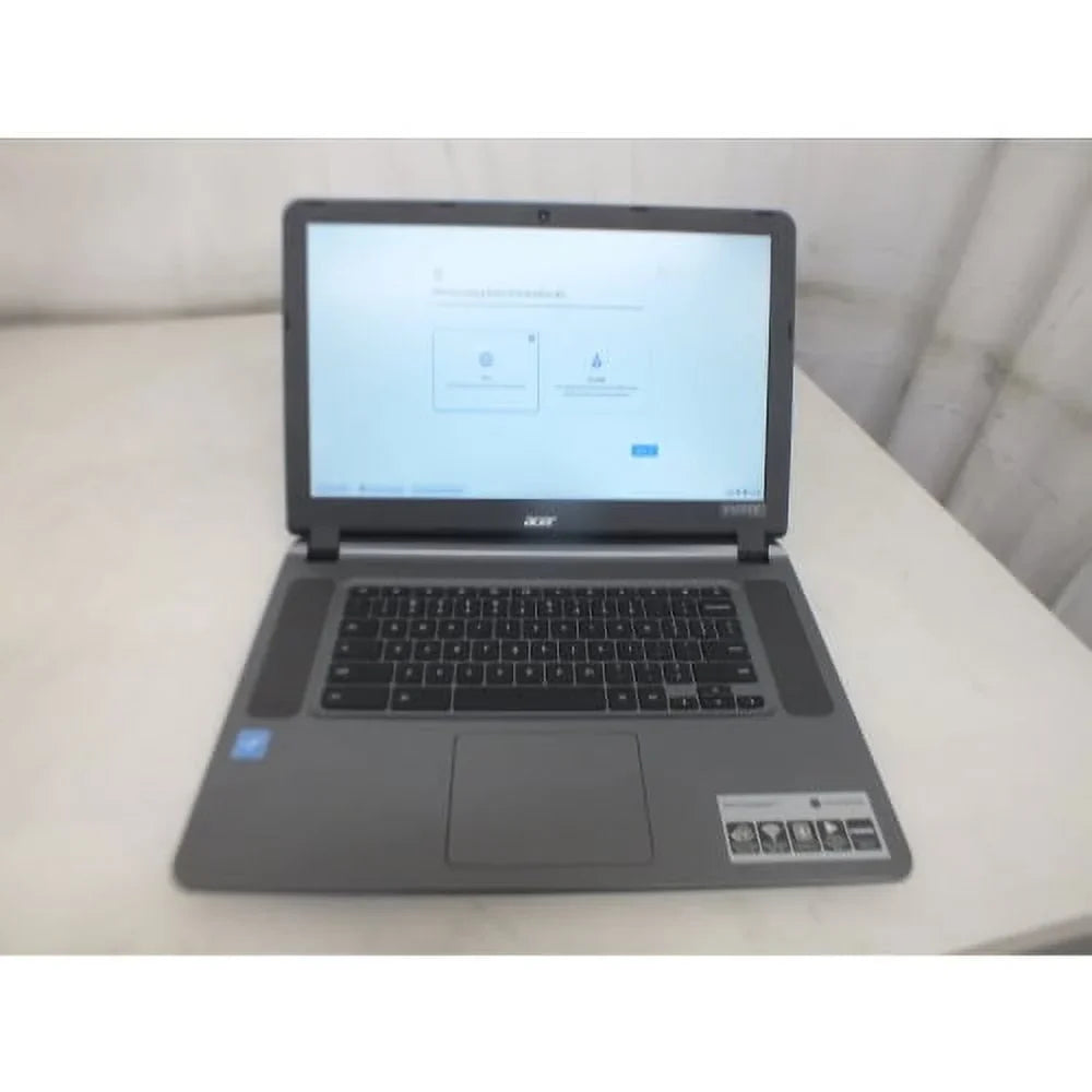 Acer Chromebook CB3-532, 15.6" Display, Intel Celeron N3060, 2GB RAM 16GB eMMC