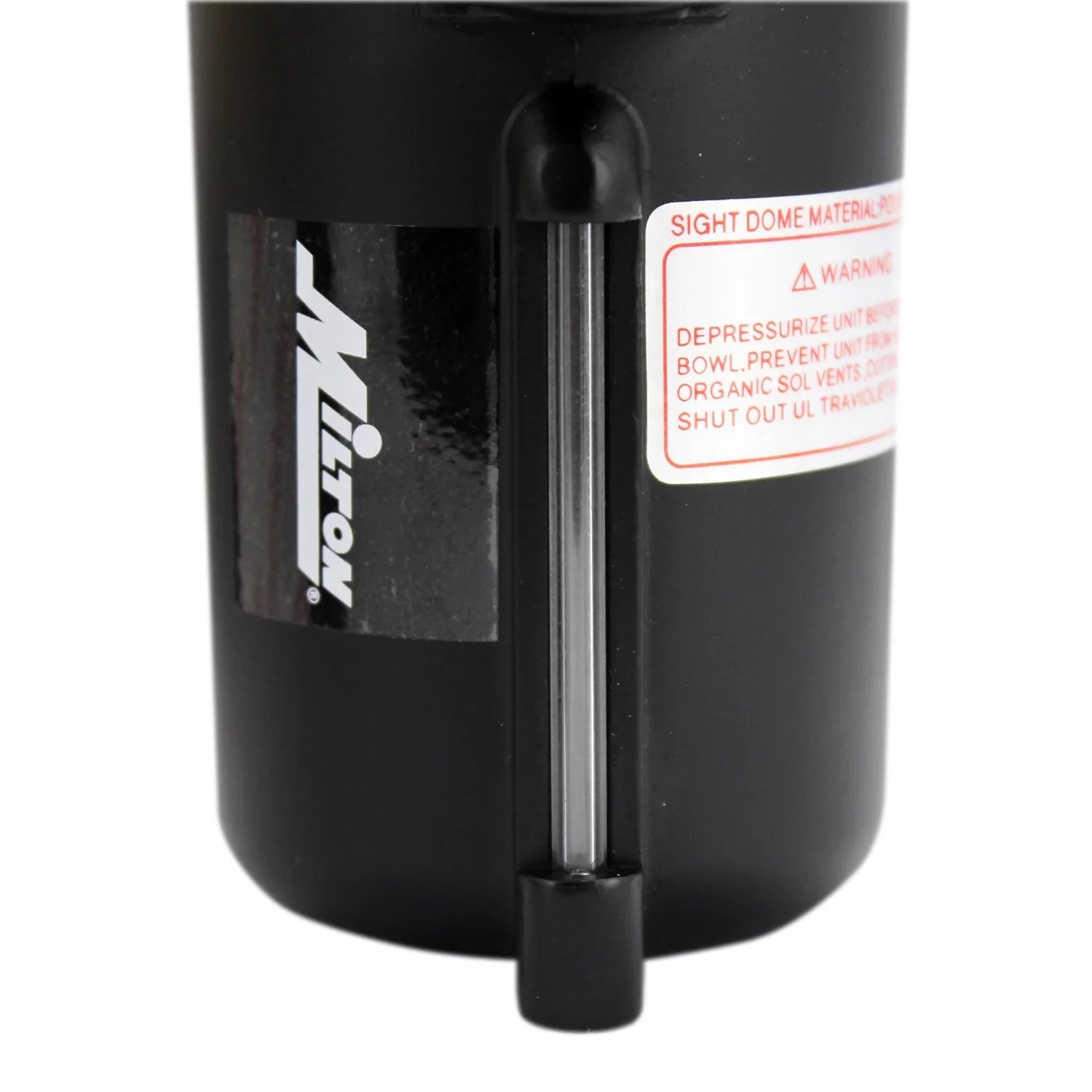 EXELAIR™ by Milton FRL (High Flow) Air Lubricator - 3/4" NPT - Metal Bowl, Automatic Float (EX55L-06M)