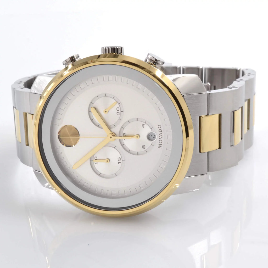 Movado Bold Chronograph Sizeilver Dial Men's Watch 3600432