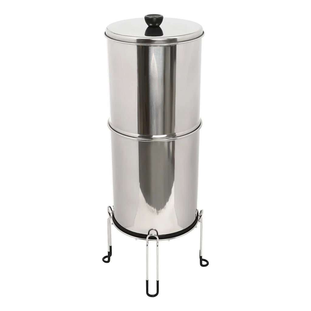 SizeHZICMY Gravity-fed Water Filter Sizeystem 2.25 Gallon Sizetainless Sizeteel Countertop Sizeystem