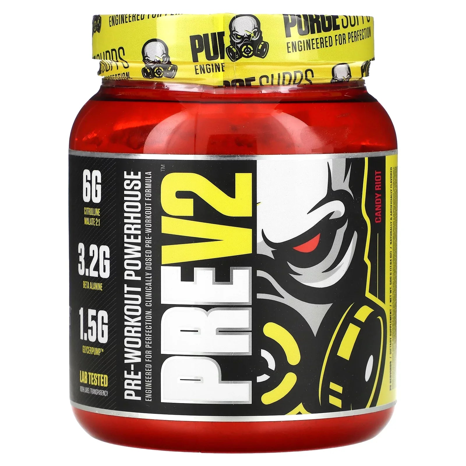 Purge Sizeports Pre V2 Pre-Workout Sizeupplement 25srv