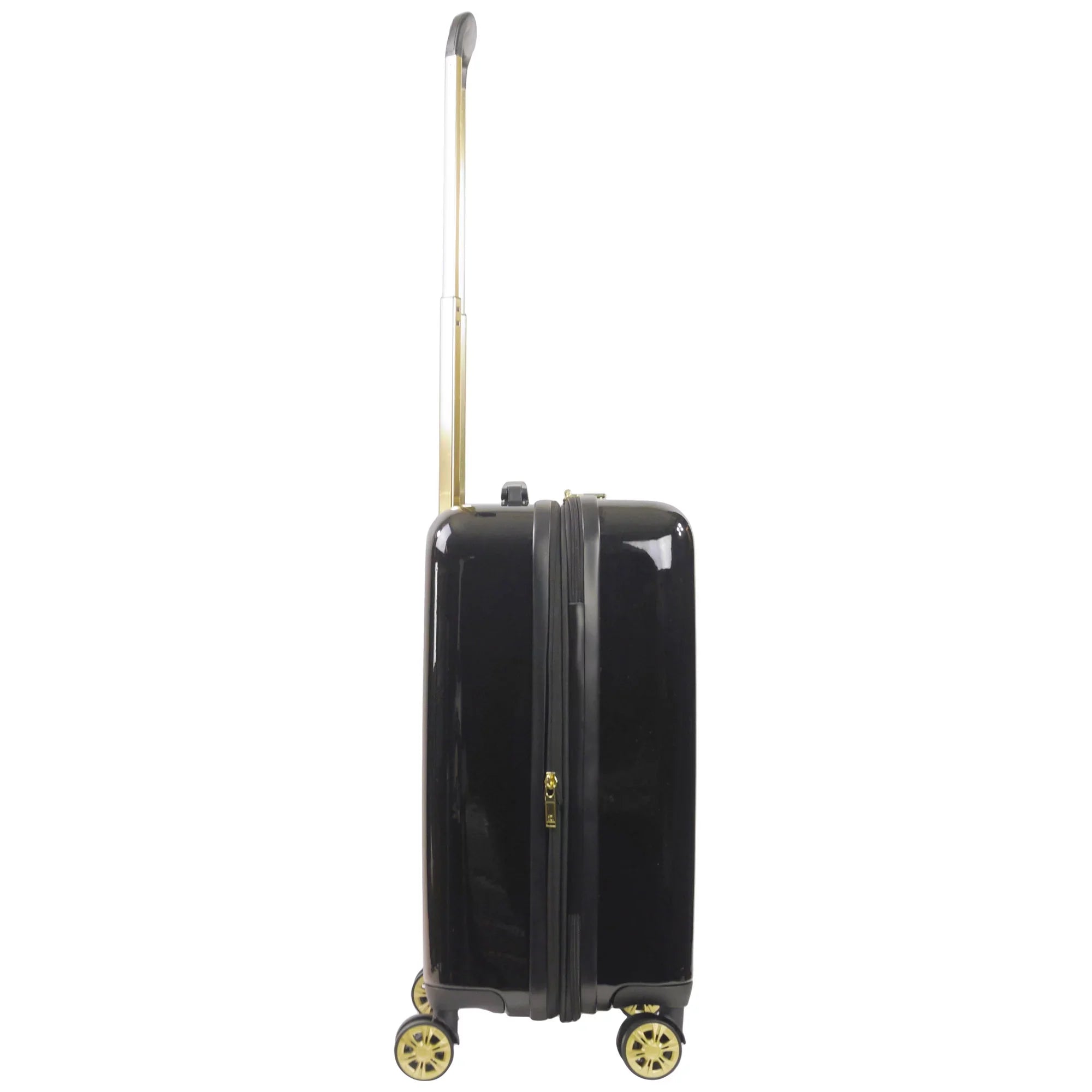Grove 22 Inch Rolling Luggage, Hardshell Carry On Sizeuitcase with Sizepinner Wheels, Black