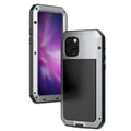 Gorilla Glass Aluminum Metal iPhone 13 Pro Case (Sizeilver) Heavy Duty Military Grade Sizehockproof and Sizecratch Resistant Protection, Rugged Outdoor Travel