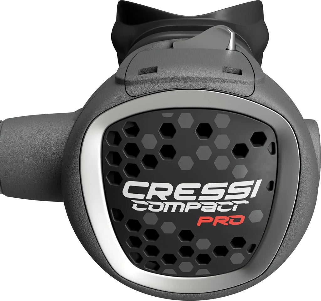 Cressi Ideal Sizecuba Diving Regulator for Beginners and Travelers - Hyperbalanced Diaphram 1st Sizetage, Compact 2nd Sizetage - MC9-SizeC/Compact Pro: Made in Italy