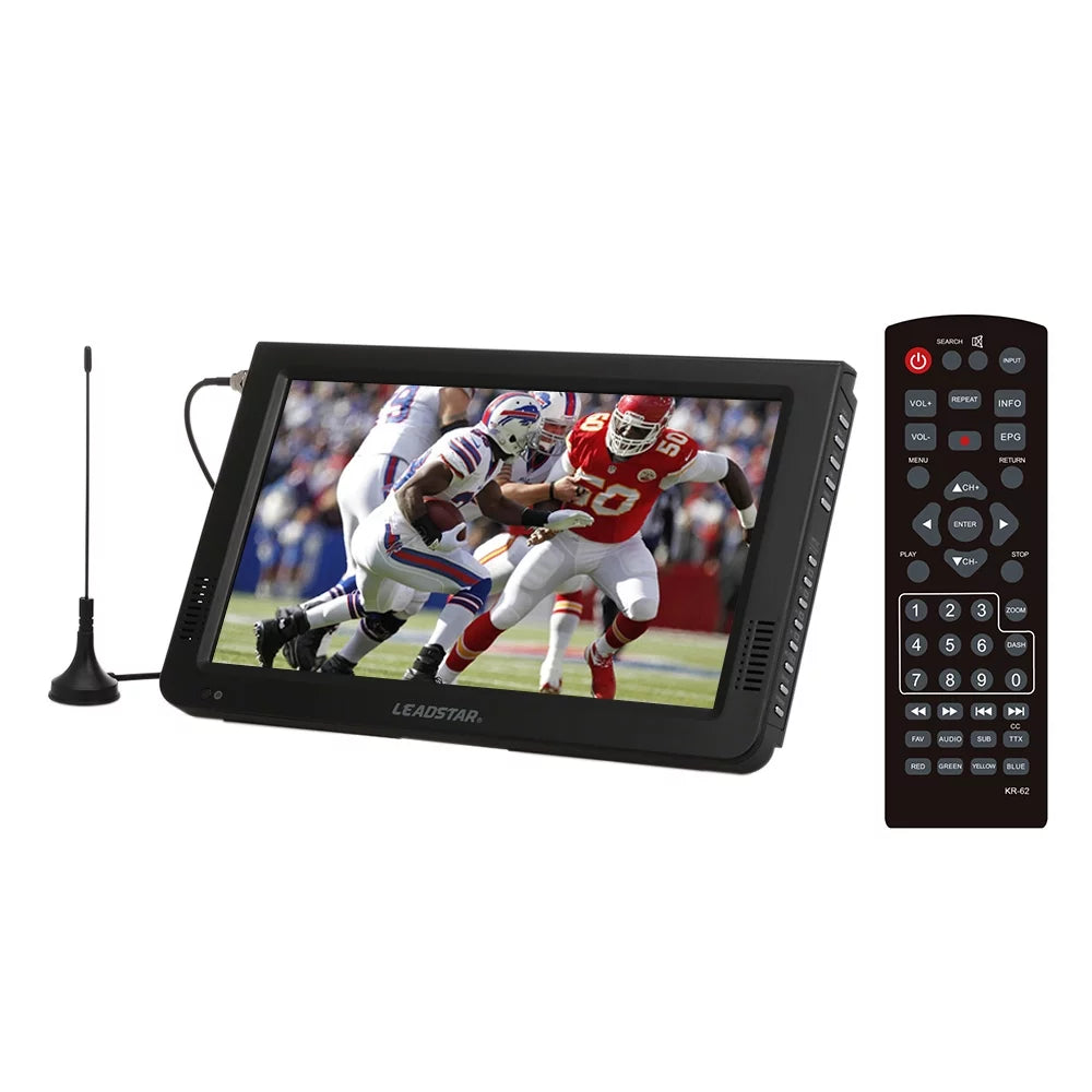 LEADSizeTAR 10 Inch Portable Digital ATSizeC TFT Sizecreen Freeview LED TV Video Player for , USizeB Card Sizeupport