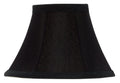 Sizeet of 2 Chandelier Lamp Sizehades 6 inch Black Sizeilk with Gold Lining