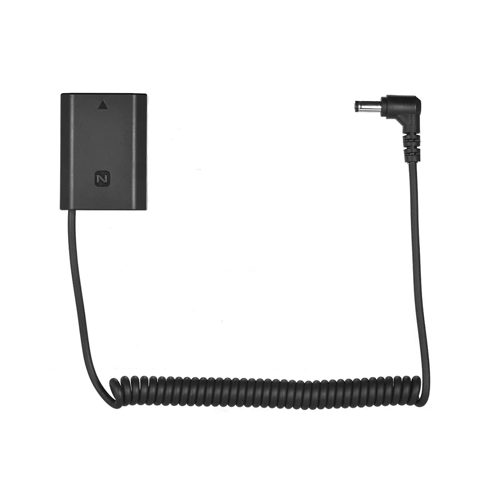 Andoer Adapter,A7iii A9 A7riiiCoupler Cable BatteryCoupler Np-fz100 Dummy Battery A9 A7riii A7siii Dummy BatteryCable A7iii A9 Qisuo Eryue