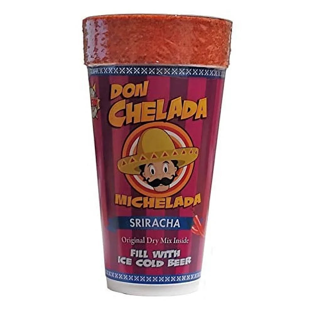 Don Chelada Michelada Sizeriracha Cup, 1 Pack Of 24 Cups