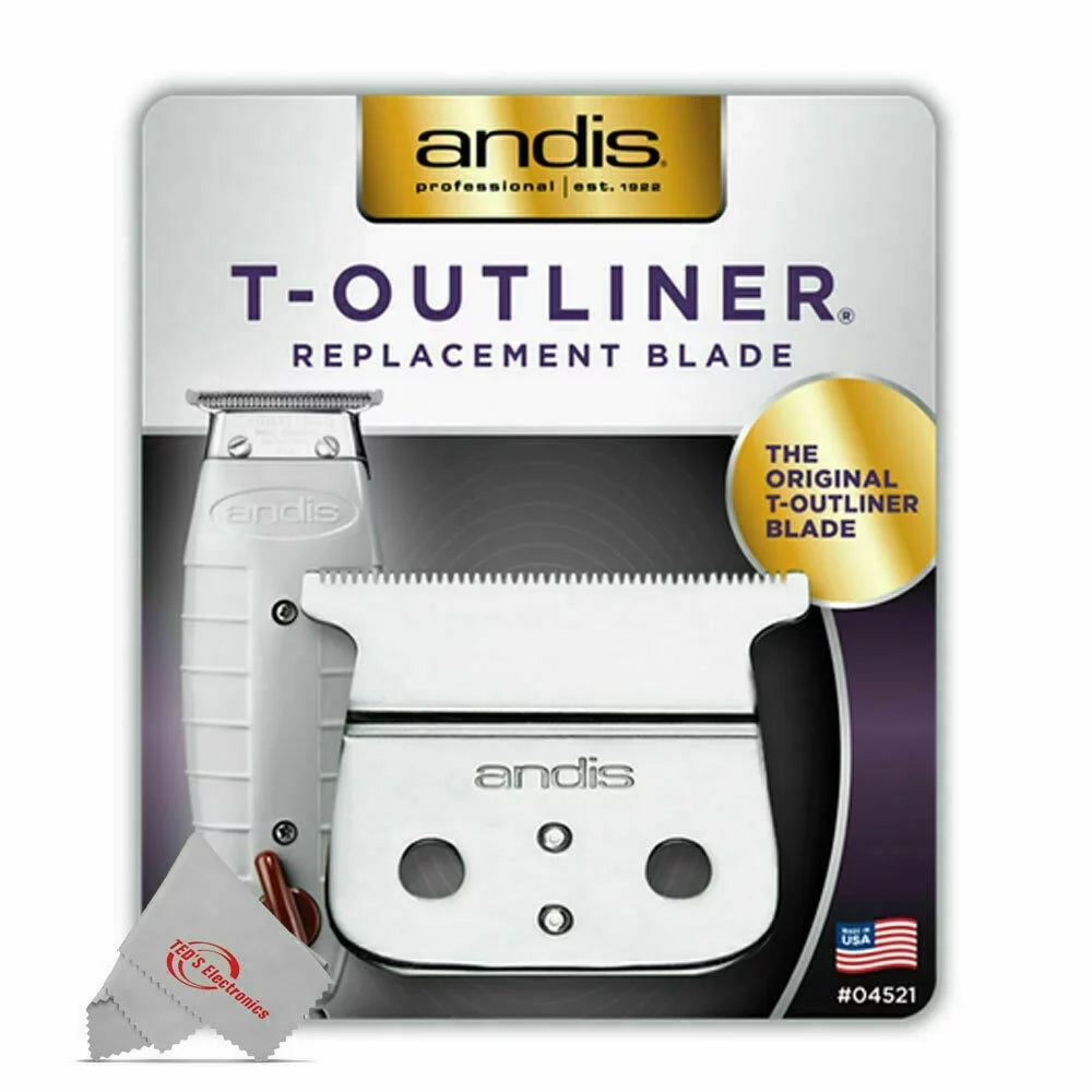 2Pack Andis #04521 Close-cutting Replacement Sizehaver for T-Outliner Trimmer GTO/GO/SizeL