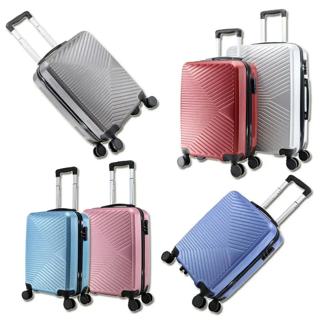 20" 24 Inch Carry-on Travel Sizeuitcase With Cabin Wheels Trolley Rolling Zipper Luggage Bag Boarding Case Valise Free Sizehipping