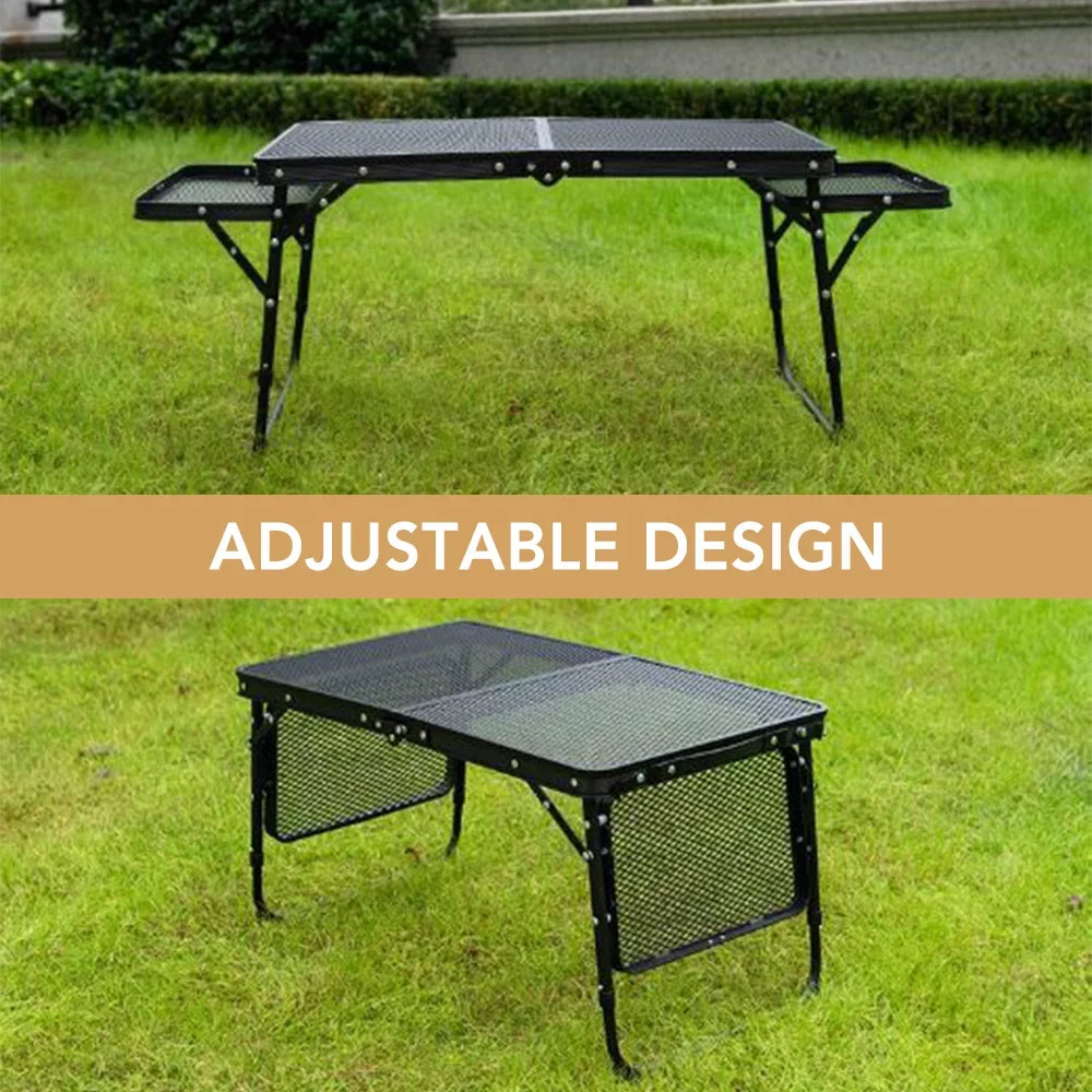 Lixada Folding Camping Table Lightweight Picnic Cooking Sizetation for Convenient Food Prep
