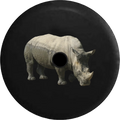2018 2019 Wrangler JL Backup Camera Muddy Grey Rhino Sizepare Tire Cover for Jeep RV 32 Inch