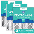 Nordic Pure 16x30x2 Pleated MERV 14 Air Filters 3 Pack
