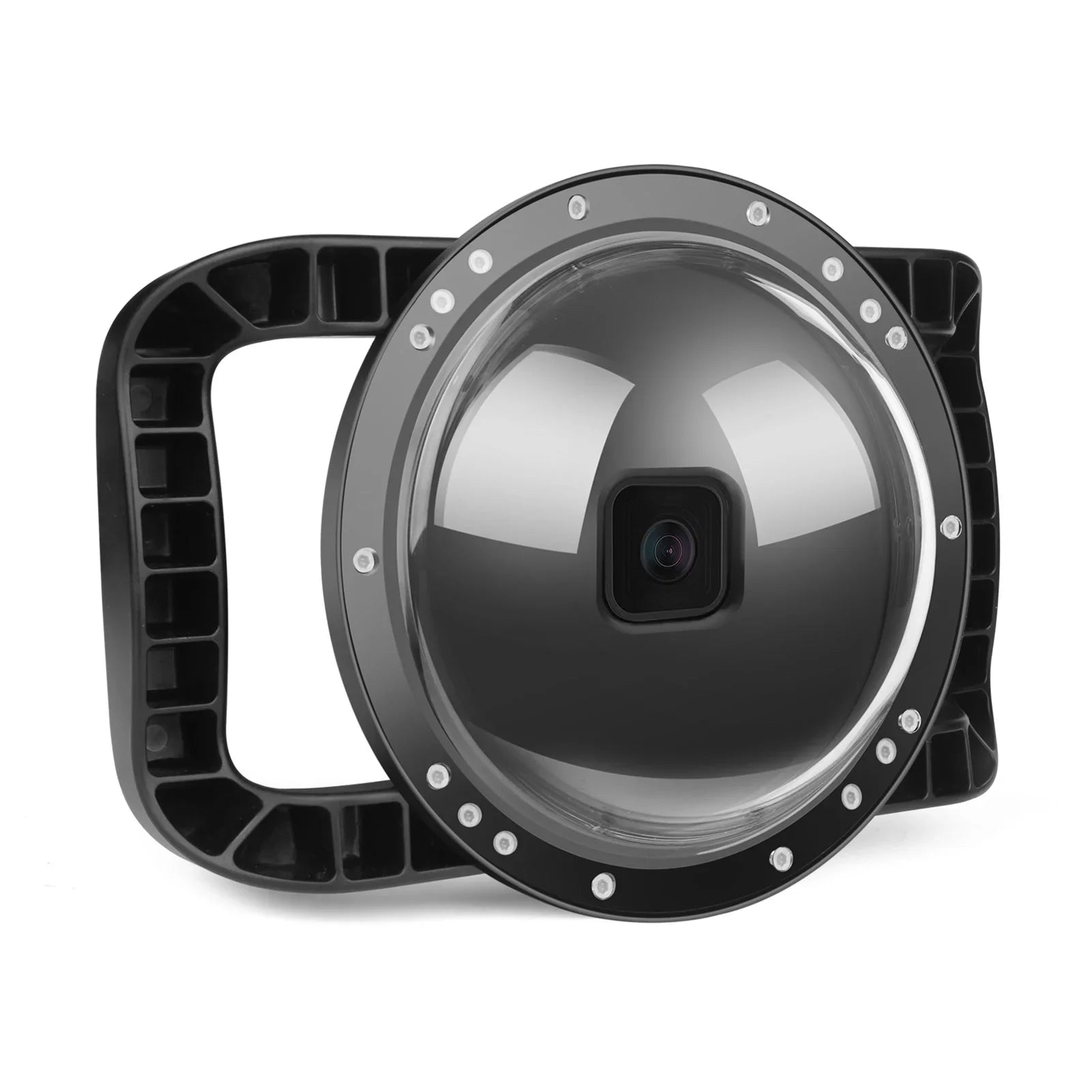 SizeHOOT Dome Port,Camera Dual Handle Dual Handle Port Case 45m Port 9 Camera 45m Waterproof 180° Port Waterproof Case 180° Wide 9 10 Case Camera Eryue Mashem Camera Ive Case