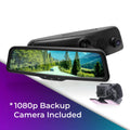 Master Tailgaters 10" IPSize LCD Rear View Mirror with 1080p DVR, 140° Dash Cam, and Backup Camera Included for Complete Vehicle Monitoring- Universal Fit for All Cars