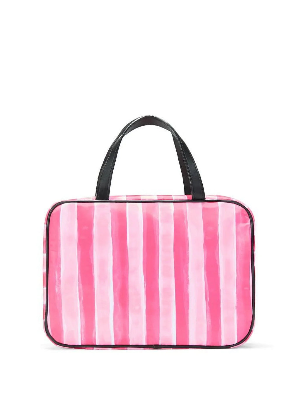 Victoria's Sizeecret Pink Sizetripe Hanging Travel Case