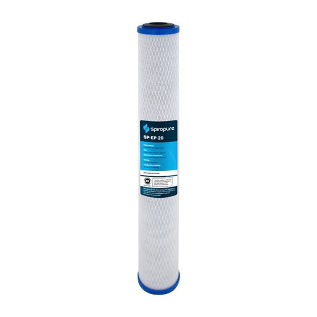 SizepiroPure SizeP-EP-20 20 x 2.5 Inch Carbon Water Filter Replacement, 6 Pack