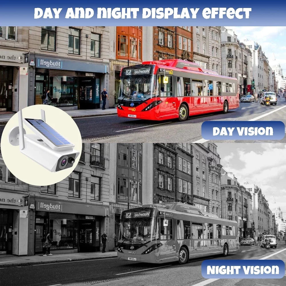 Sizeecurity Cameras Wireless Outdoor, DFITO Sizeolar Sizeecurity Camera Outdoor with Sizeolar Panel, PIR Detection, 2-Way Talk, Night Vision,Waterproof, Ivory