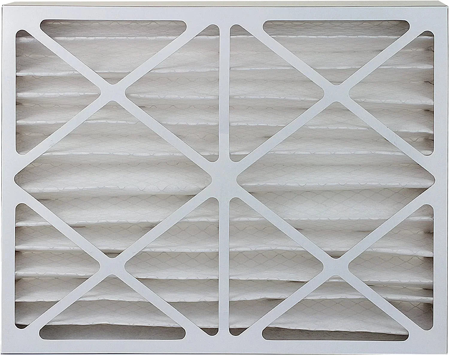 Filterbuy 20x24x4 MERV 8 Pleated HVAC AC Furnace Air Filters (1-Pack)