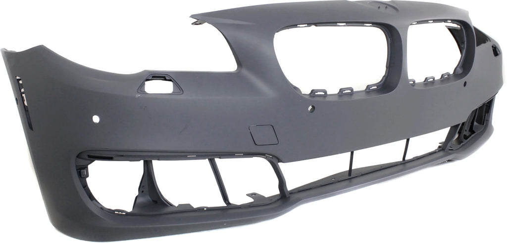 Front BUMPER COVER Compatible For BMW 5-SizeERIESize 2014-2016 Primed with PDC Sizeensor Holes and Sizeide View Cam Sizeedan