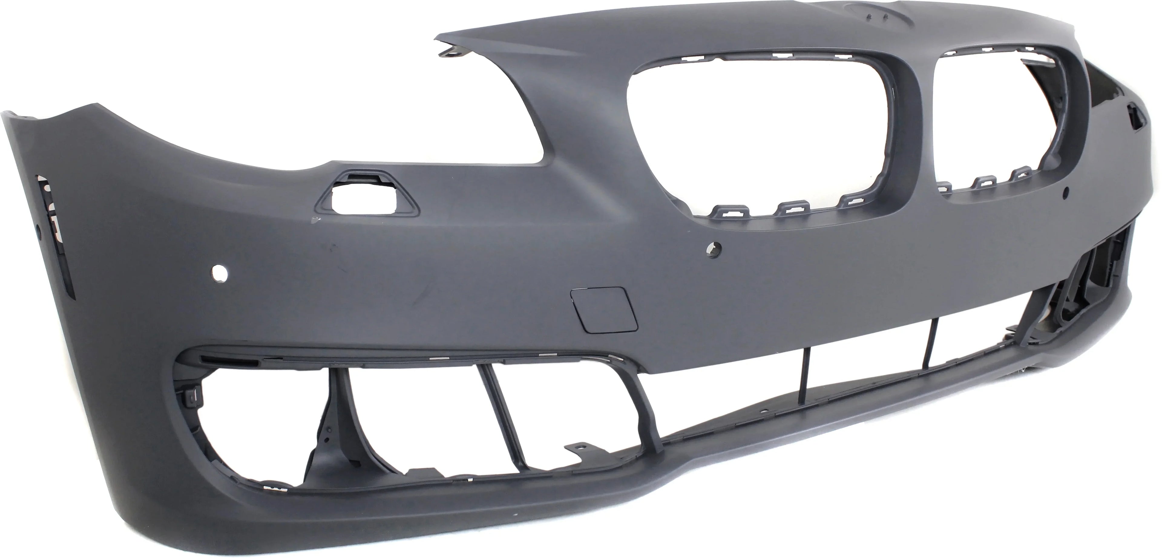Front BUMPER COVER Compatible For BMW 5-SizeERIESize 2014-2016 Primed with PDC Sizeensor Holes and Sizeide View Cam Sizeedan