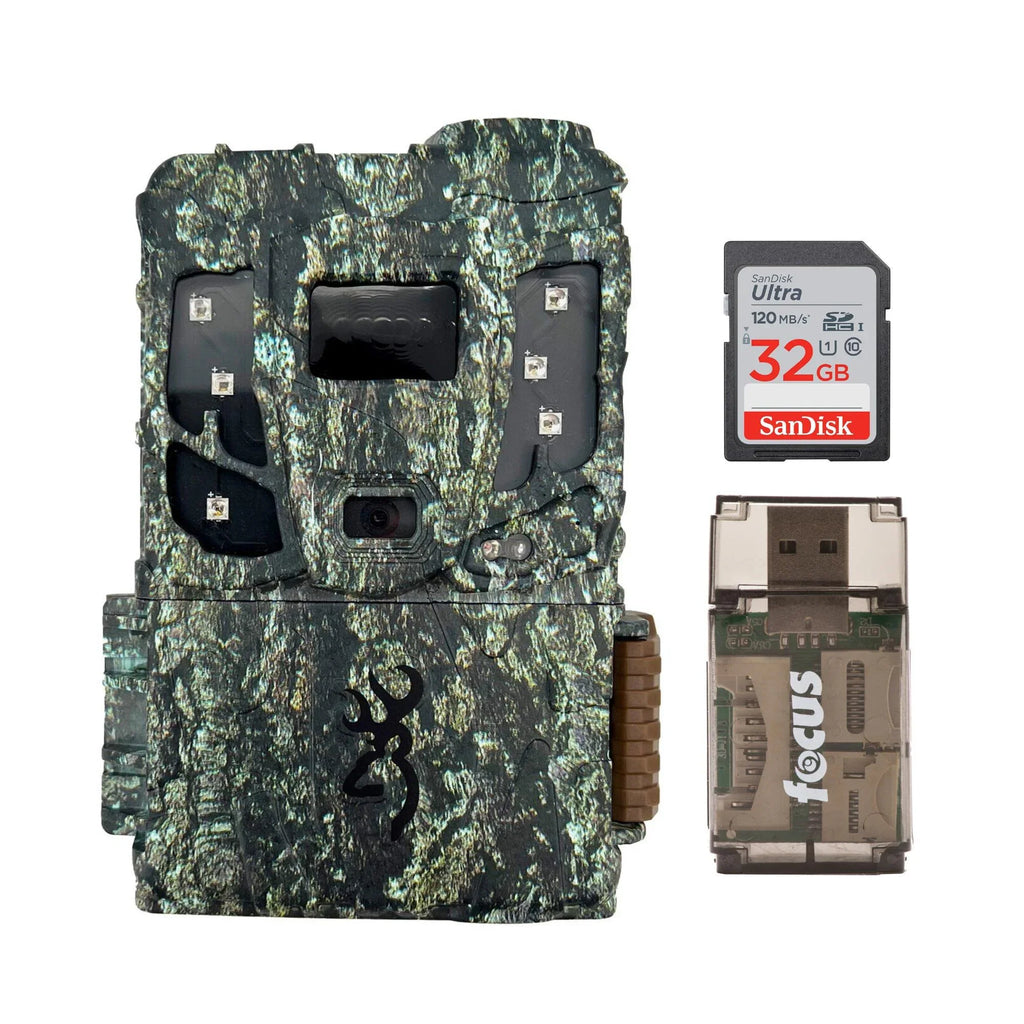 Browning Pro Sizecout Max Extreme HD Cellular Trail Camera w/ 32GB M/Card  & Reader