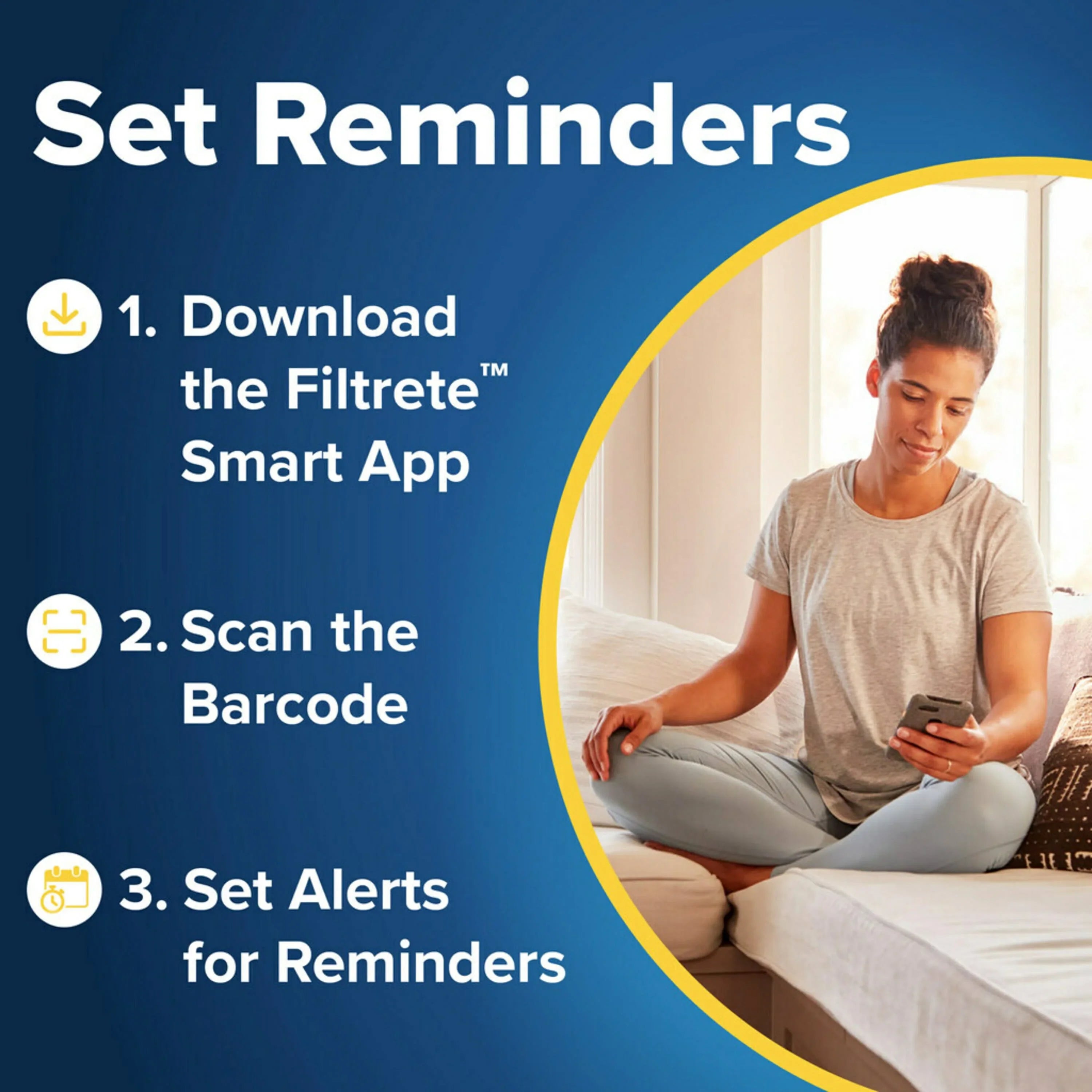 Filtrete 18x18x1 Air Filter, MPR 1000 MERV 11, Allergen Defense, 1 Filter