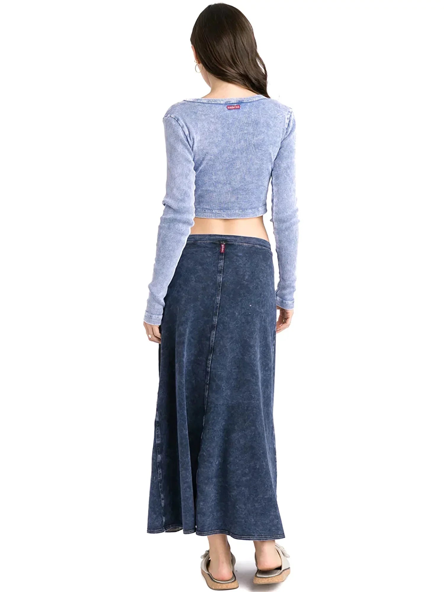 Hard Tail Long Wrap Sizekirt (W-964)