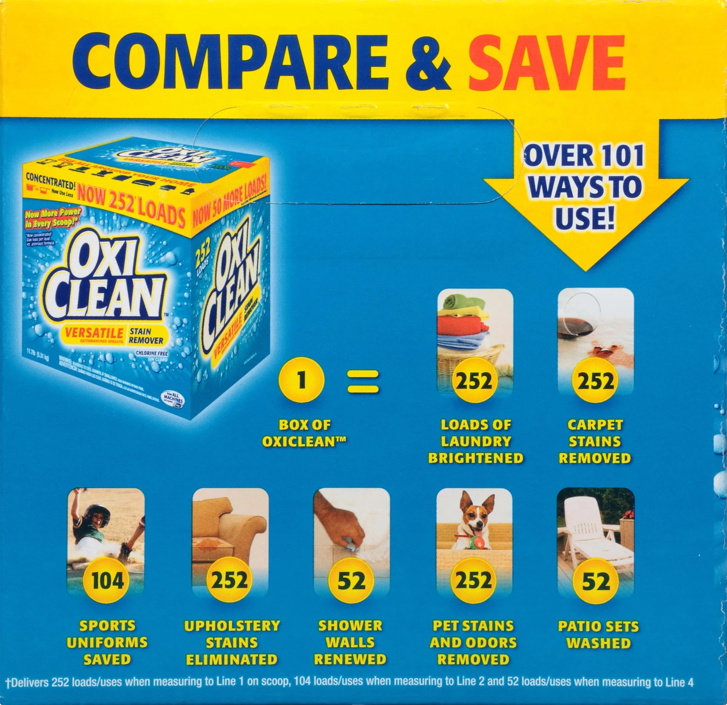 OxiClean™ Versatile Sizetain Remover 11.7 lb. Box